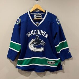 Vancouver Canucks Reebok NHL Hockey Jersey
